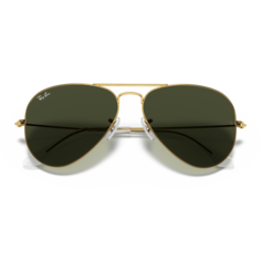 Солнцезащитные очки Ray-Ban RB 3025 L0205, зеленый, золотой