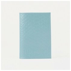 Обложка для паспорта Textura 5069317, голубой, мультиколор