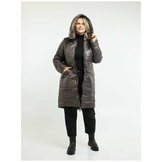 Куртка ДЮТО, размер 48, коричневый