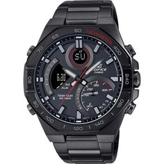 Наручные часы CASIO Edifice ECB-950DC-1A, черный, красный