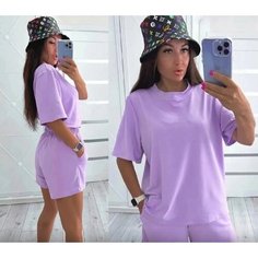 Костюм Jools Fashion, размер 44, фиолетовый