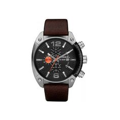 Наручные часы DIESEL Overflow DZ4204, коричневый, черный