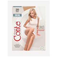 Колготки Conte elegant Ideal, 20 den, размер 5, бежевый