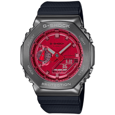 Наручные часы CASIO G-Shock GM-2100B-4A, синий, черный