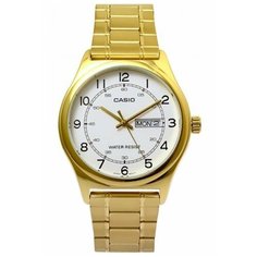 Наручные часы CASIO, серебряный, золотой