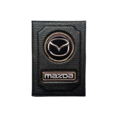Обложка для автодокументов Mazda 2453-7, черный