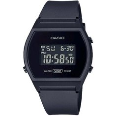 Наручные часы CASIO Collection LW-204-1B, черный, серый