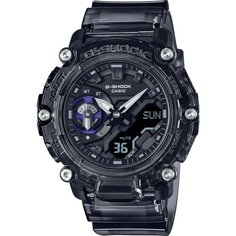 Наручные часы CASIO G-Shock GA-2200SKL-8A, серый, черный