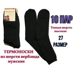 Носки Фаворит Фортуна, 10 пар, размер 27, черный