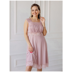 Сорочка Текстильный Край, размер 42, розовый