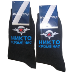 Носки Master Step, 2 пары, размер 29, черный