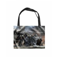 Сумка шоппер , мультиколор