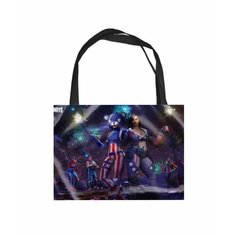 Сумка шоппер GOODbrelok, мультиколор