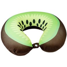 Подушка для шеи Rettal, 1 шт., зеленый, коричневый