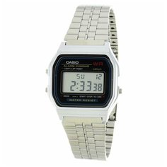 Наручные часы CASIO Vintage 75977, серебряный, черный