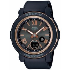Наручные часы CASIO Baby-G BGA-290-1A, черный, золотой