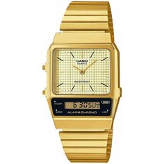Наручные часы CASIO Collection AQ-800EG-9A, золотой, желтый