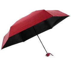 Мини-зонт красный