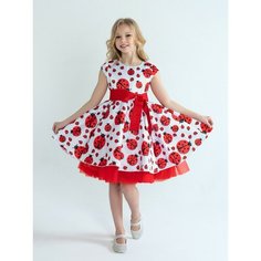 Платье Magic Kids, размер 32, красный