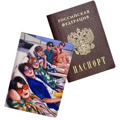 Обложка для паспорта , белый