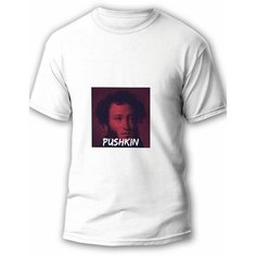 Футболка размер 2XL, белый