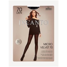 Колготки Incanto Micro Velvet, 70 den, размер 2, черный