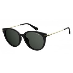 Солнцезащитные очки Polaroid Polaroid PLD 4084/F/S 807 M9 PLD 4084/F/S 807 M9, черный
