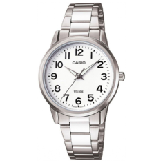 Наручные часы CASIO Collection Women LTP-1303D-7B, серебряный, белый