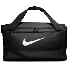 Сумка спортивная NIKE BA5957-010, 40 л, 28х28х51 см, черный, белый