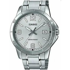 Наручные часы CASIO MTP-V004D-7B2, серый, серебряный