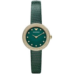 Наручные часы EMPORIO ARMANI Rosa AR11419, зеленый, золотой