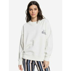 Свитшот Quiksilver womens, размер S, белый