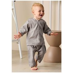 Комплект одежды Сонный Гномик, размер 80, бежевый