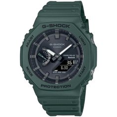 Наручные часы CASIO G-Shock GA-B2100-3AER, зеленый