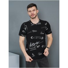 Футболка LOVETEX.STORE, размер 48, черный