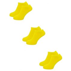 Носки LorenzLine, 3 пары, размер 43/44, желтый