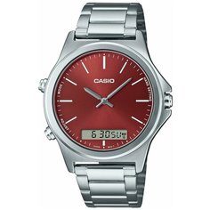 Наручные часы CASIO Collection MTP-VC01D-5E, серебряный, коричневый