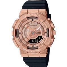 Наручные часы CASIO G-Shock GM-S110PG-1A, черный, розовый
