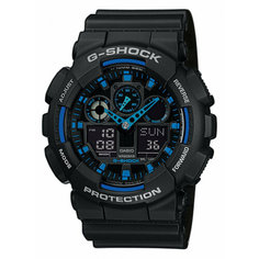 Наручные часы CASIO G-Shock GA-100-1A2, черный