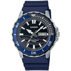 Наручные часы CASIO Collection MTD-125-2A, серебряный, синий