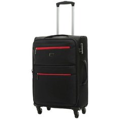 Чемодан Redmond, 82 л, размер M, черный