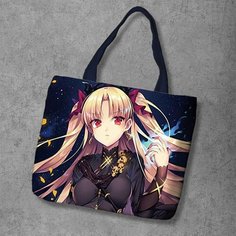 Сумка шоппер Anime Dakimakura, фактура рельефная, мультиколор