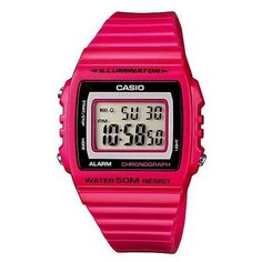 Наручные часы CASIO Collection W-215H-4A, розовый, фиолетовый