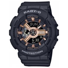 Наручные часы CASIO Baby-G BA-110RG-1AER, черный