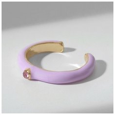 Кольцо Queen Fair, безразмерное, фиолетовый, розовый