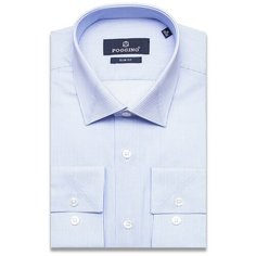 Рубашка POGGINO, размер (46)S, голубой