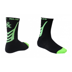 Носки GOAL & PASS, размер 39-42, зеленый, черный