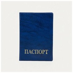 Обложка для паспорта Сима-ленд, синий