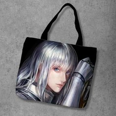 Сумка шоппер Anime Dakimakura, фактура рельефная, мультиколор