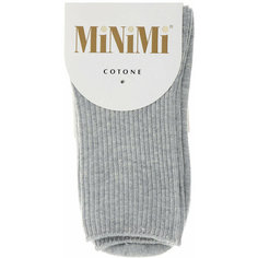 Носки MiNiMi, размер 35-38 (23-25), серый